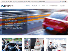 Tablet Screenshot of helpten.fi